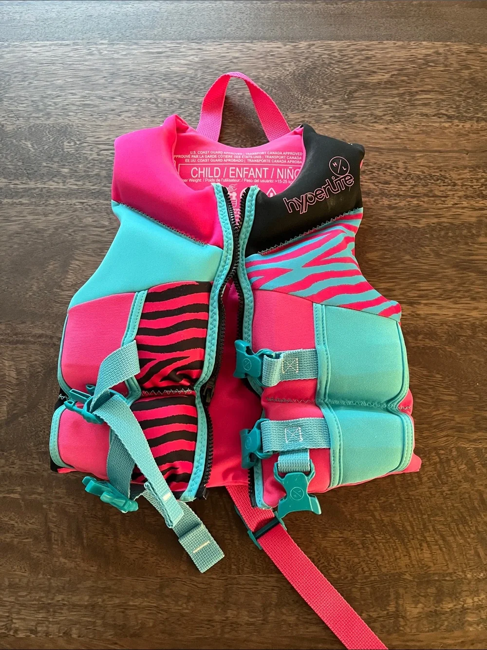 Hyperlite Child Life Vest and Pool Bag